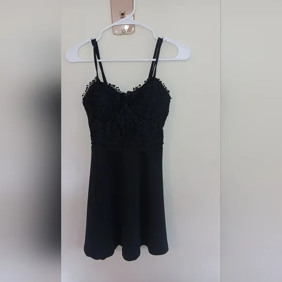 Rue21 | Dresses | Rue2 Black Lace Trim Dress | Poshmark Rue21 | Dresses | Rue2 Black Lace Trim Dress | Poshmark